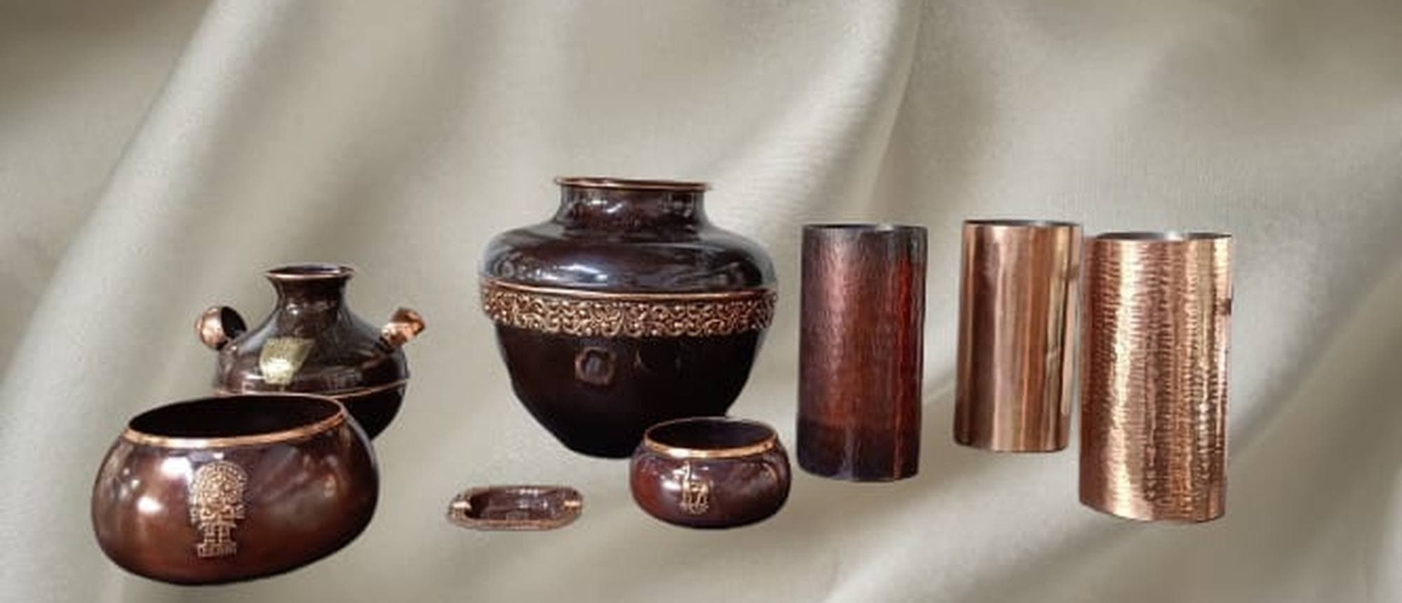 Orfebrería en cobre, bronce y plata